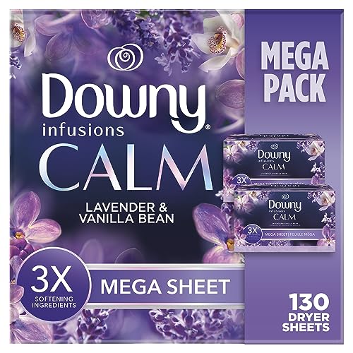 Downy ダウニーシート インフュージョンズ ラベンダー&バニラビーン メガシート 130枚入り