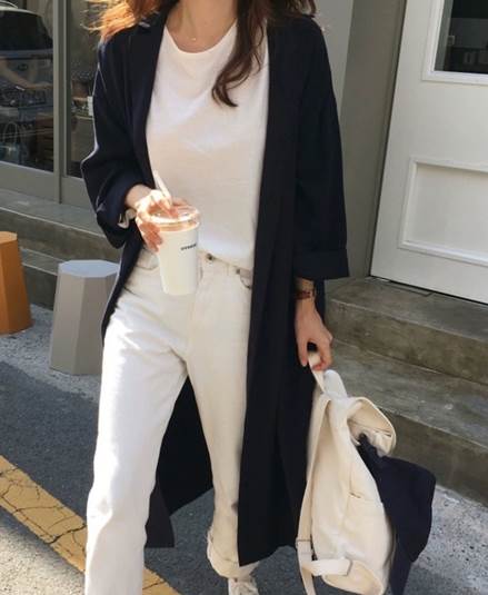 トップス シャツ カーディガン ロング ロング丈 袖あり 長袖 襟付き ウエストマーク ウエストリボン 薄手 大人可愛い シンプル カジュアル 大人 上品 おしゃれ お洒落 かっこいい ラフ メンズラ