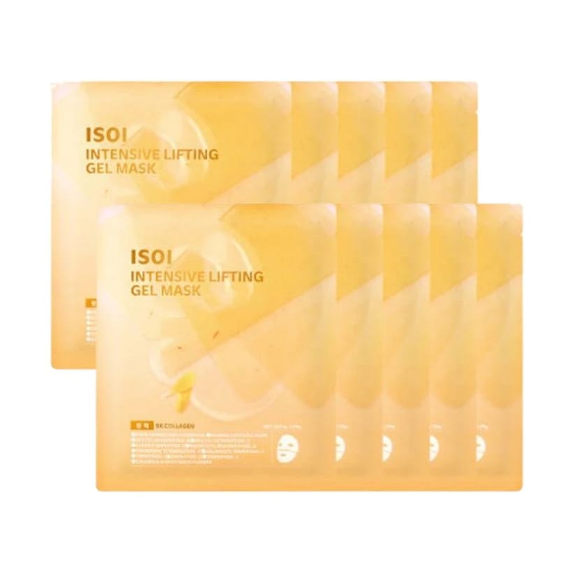 [25FW/New]インテンシブリフティングゲルマスクパック 29g 10枚 #光彩 #5種コラーゲン #3D弾力ブースティング #9種ペプチド #ローズオイル