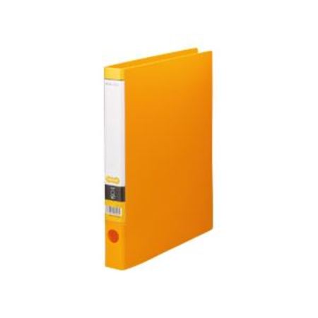 人気提案 A4タテ Oリングファイル TANOSEE （まとめ） 2穴 20セット 1冊 オレンジ 背幅35mm 170枚収容 ファイル