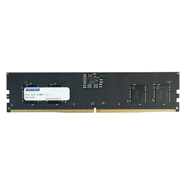 ADS4800D-X8G4 DDR5-4800 PC5-4800 (PC5-38400) 288pin UDIMM 8GB4枚