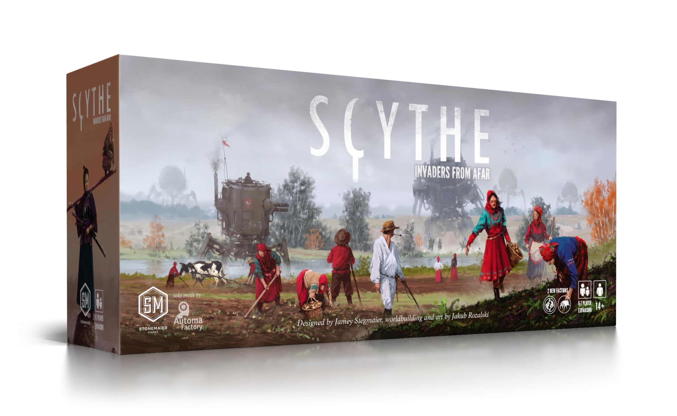 Stonemaier Games 鎌 遠くからの侵略者 拡張 鎌が必要 1人から7人分 プレイ時間90~140分 対象年齢14歳以上