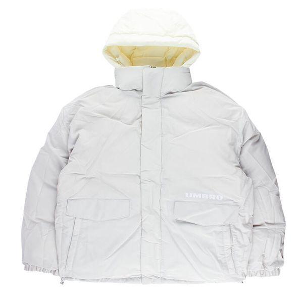 オーバーフィット ブリティッシュ POP フード 両面 グース ダウン スイートコーン UP421CDJO5_P409601355