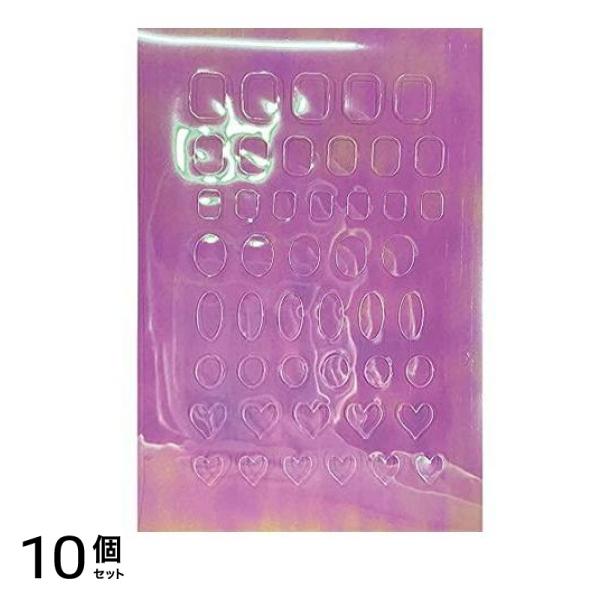 ICEGEL アイスジェルネイル アイスパッチ IP01 ピンクダイヤモンド 1シート入 10個セット