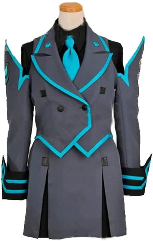 マブラヴ オルタネイティヴ 国連軍女子風制服コスプレ衣装 オーダーメイド製作 変装ハロウィ 学園祭
