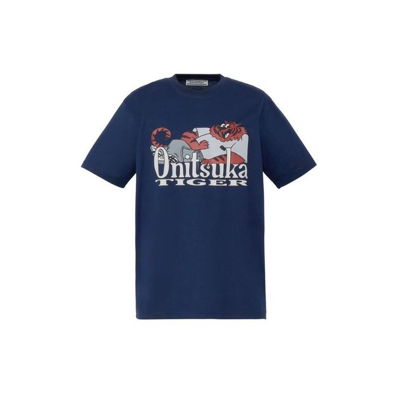 ONITSUKA TIGER グラフィック半袖Tシャツ 2183B607_400 377373