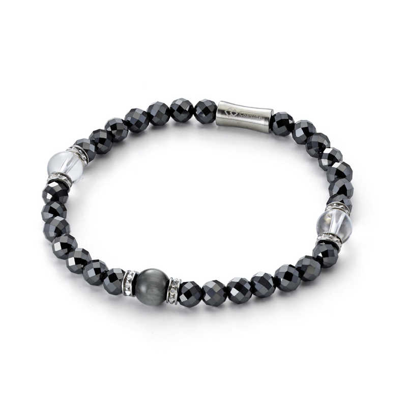 コラントッテ　ループ LUCEα(18.5cm) ブラック(イーグルアイ×水晶)　DABAB2014