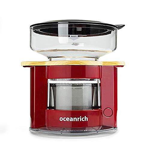 オーシャンリッチ(Oceanrich) 自動ドリップ・コーヒーメーカー レッド UQ-CR8200R