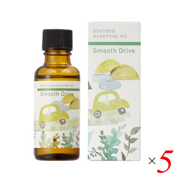 生活の木 ブレンドエッセンシャルオイル スムーズドライブ 30ml 5本セット