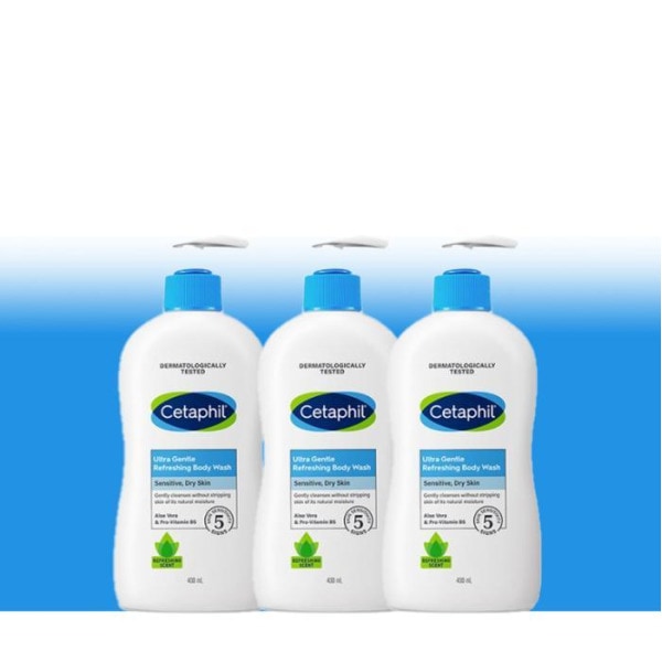 セタフィル ボディウォッシュ 弱酸性 ボディウォッシュ さわやかな香り 400ml 3個 / SN