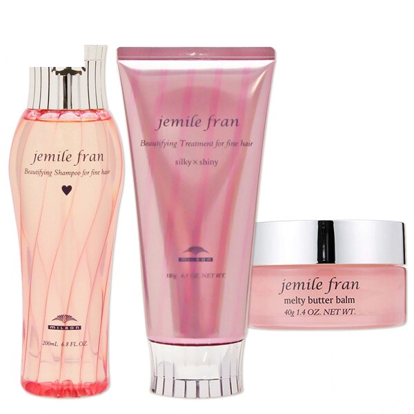 シャンプー 200mL + トリートメント 180g + メルティバターバーム 40g