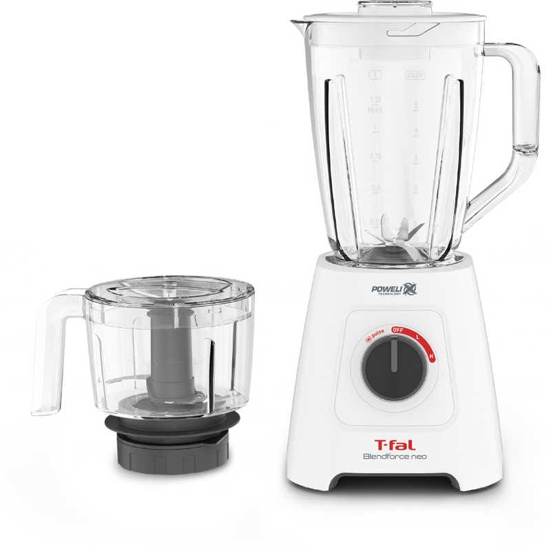 T-fal　ブレンドフォース ネオ パウエリックス マルチ [ミキサー:1.25L チョッパー:550mL / 6枚刃]　BL42X1JP