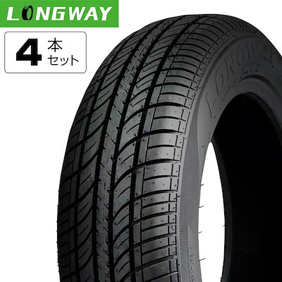 他サイト： LONGWAY サマータイヤ 4本 155/65R14165/65R13 非対称ブロック 耐摩耗性能の商品画像