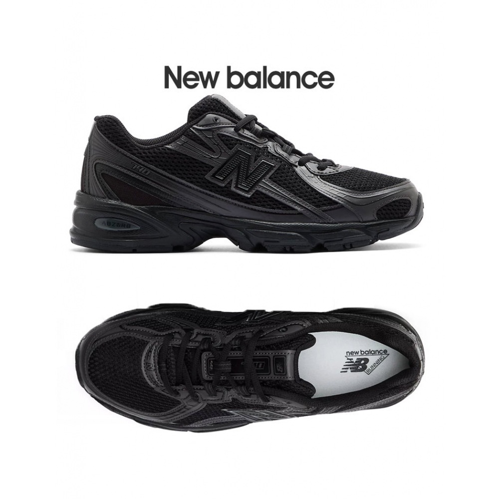 ニューバランス ランニングシューズ ブラック U740BO2