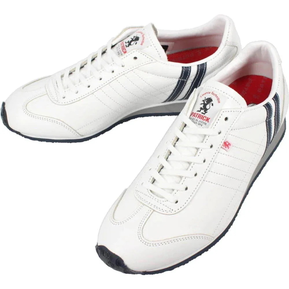 正規品 スニーカー パミール PAMIR ホワイト/ネイビー WH/NV 27122