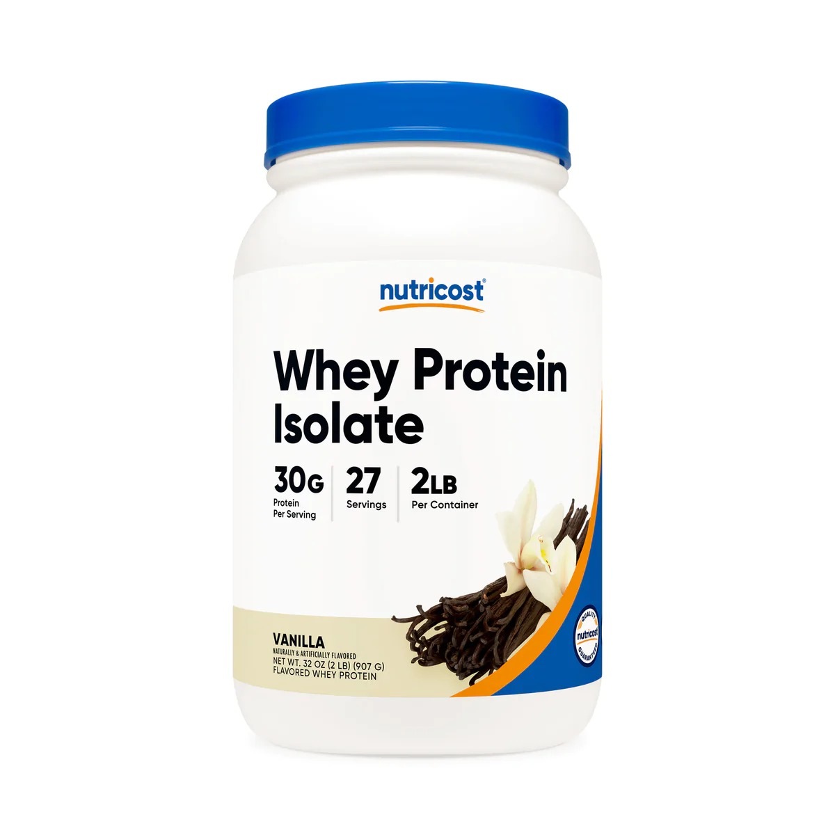 [USA] Nutricost ニュートリコスト Whey Protein Isolate Powder Vanilla (2 LB)