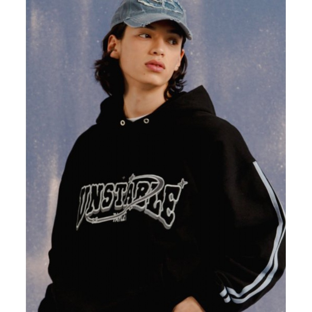 WV プロジェクトパスヘビーコットンパーカーブラック JNHD7701