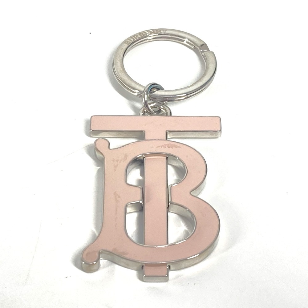キーホルダー TBロゴ バッグチャーム メタル ピンクキーホルダー
