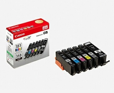 【クロネコゆうパケット配送対応商品 パッケージから出して発送します】　キヤノン(Canon) 純正カートリッジ　BCI-351(BKCMYGY)+350 6MP 5,270円