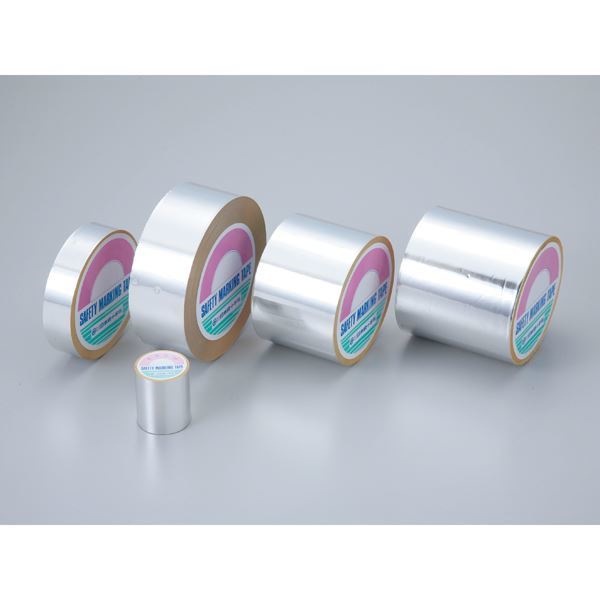 アルミ粘着テープ AH-136 100mm幅x20m アルミ箔ツヤあり