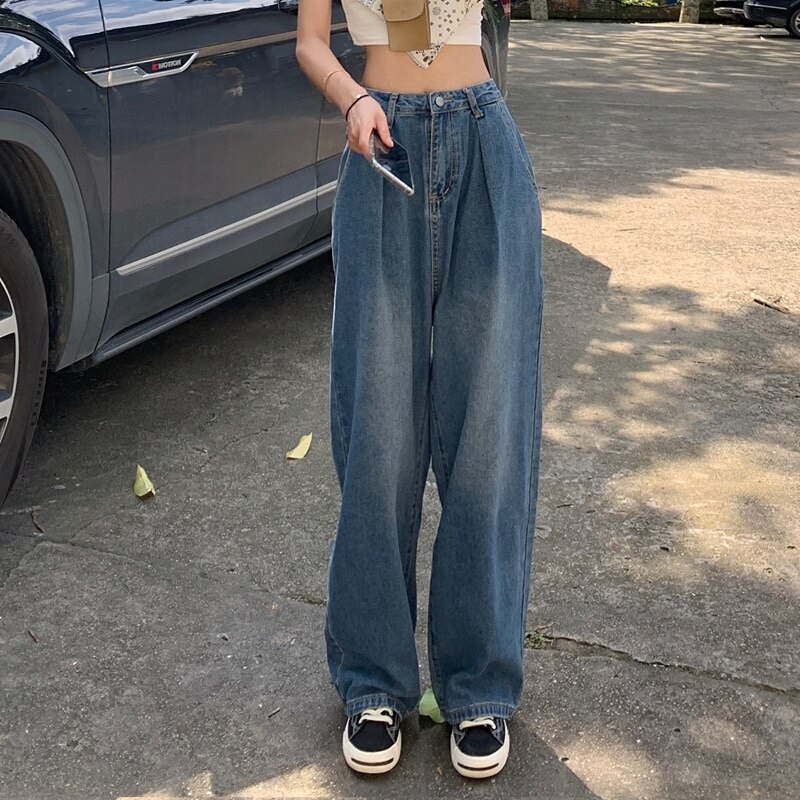 デニムパンツワイドパンツ接触冷感ボトムスジョガーパンツデニムパンツテパドパンツ韓ウエストゴムパンツハイウエストパンツ脚長効果！スキニー今日は30パーセント