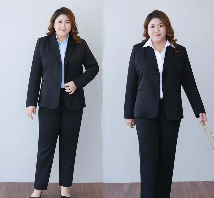 パンツスーツ 大きいサイズ リクルートスーツ 女性用 レディーススーツ きれいめ 就活 3点セット ジャケット+パンツ+白シャツ スーツセット ビジネススーツ セットアップ 可愛い 面接 オ