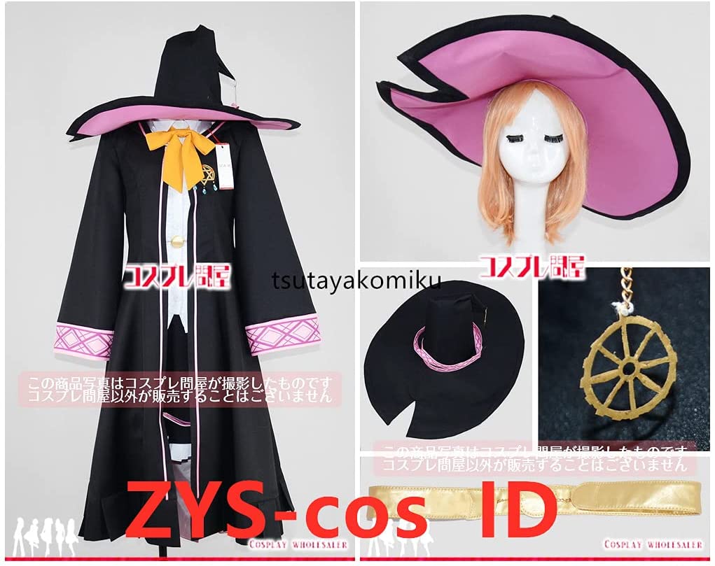 魔女の旅々 イレイナ 帽子付き コスプレ衣装 風 靴とウィッグ 別売り