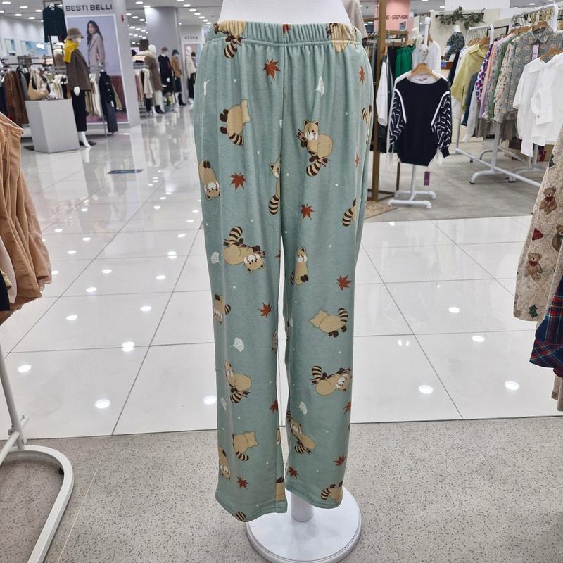 ミンクマイクロファイバー男性イージーウェアボトムス EZ2958P_SH