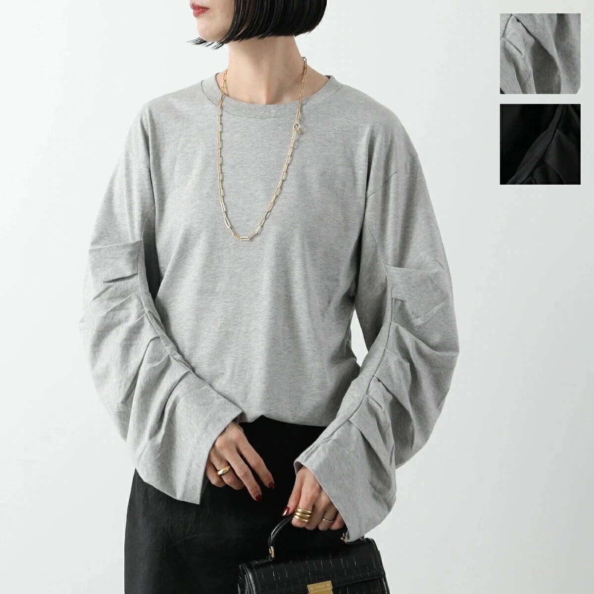 DRIES VAN NOTEN ドリスヴァンノッテン 長袖 カットソー HEYNAS 011114 9603 レディース ロンT Tシャツ クルーネック カラー】 【mega】