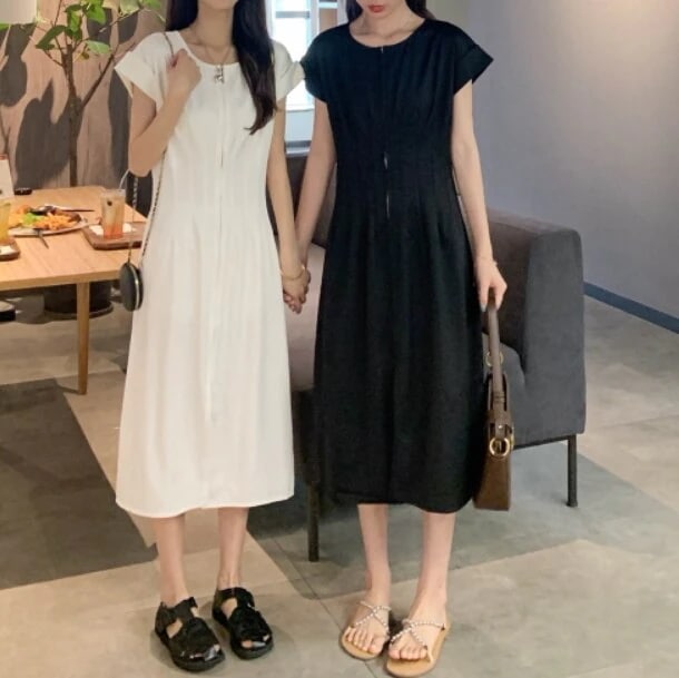 ワンピース　ロングワンピース　ロング　膝丈　マキシ　マキシワンピース　 シャツワンピース　ｔシャツワンピース　フレア　フリル　シフォン　ワイド　オーバーサイズ 韓国 大人可愛い　おしゃれ　カワイイ