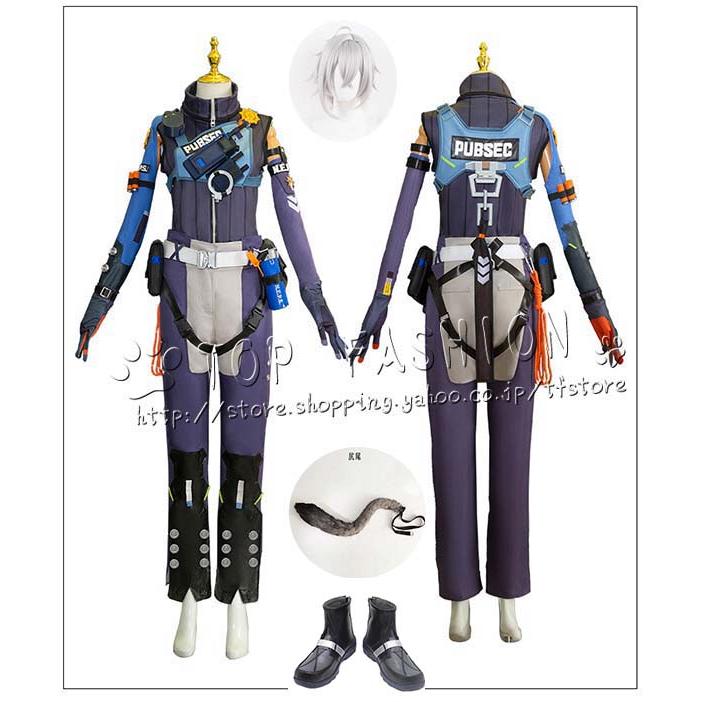 【品質良い 大好評中】ゼンレスゾーンゼロ Zenless Zone Zero 風 セス・ローウェル Seth コスプレ衣装 ウィッグ cosplay コスチューム ハロウィン クリスマス