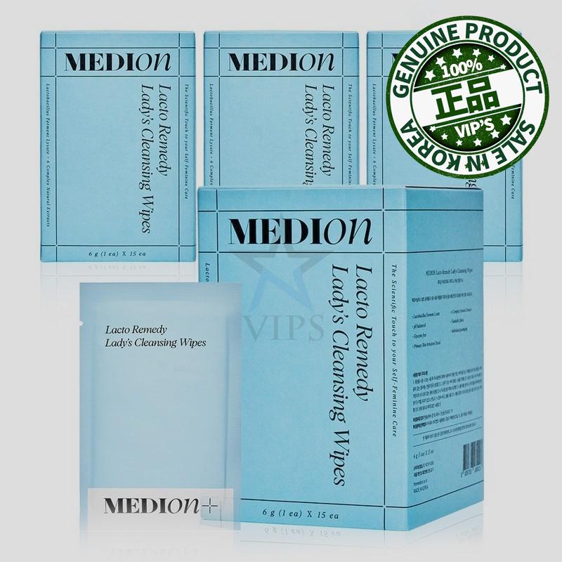 メディオン ラクトリーメディ レディース 清潔ティッシュ 15枚入 6G 4箱