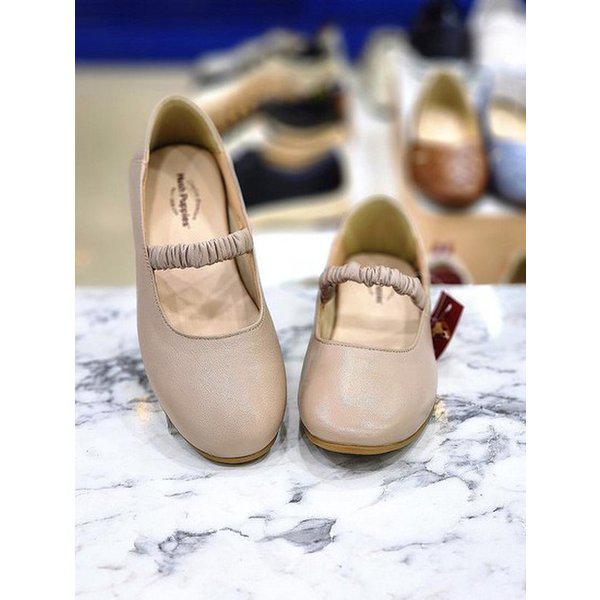 セーブゾーン05 女性 ゴム底2Cmヒール 両革 メリージェーン ローファー FKSSP407 (39922644)