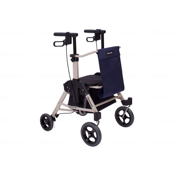 パナソニックエイジフリー くらしサポート歩行車スムーディ 買物用スリム ネイビー メーカー直送