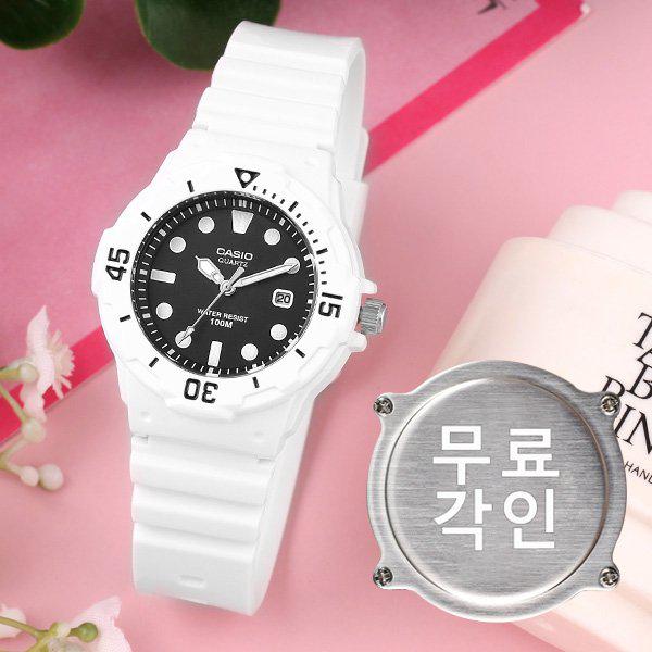 無料刻印 LRW-200H-1E カジュアル レディース ウレタン時計 d