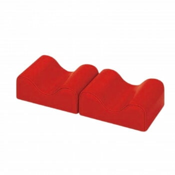 高田ベッド製作所 レッグイージー（足置きマクラ/クッション） レッド TB-77C-164