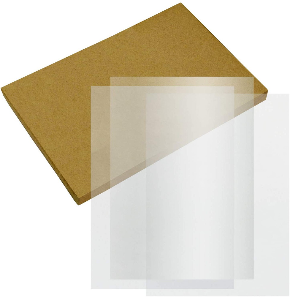 （まとめ買い）飛沫感染対策 医療現場用 フェイスシールド用透明シート 厚さ0.2mm FS-2 [x100]