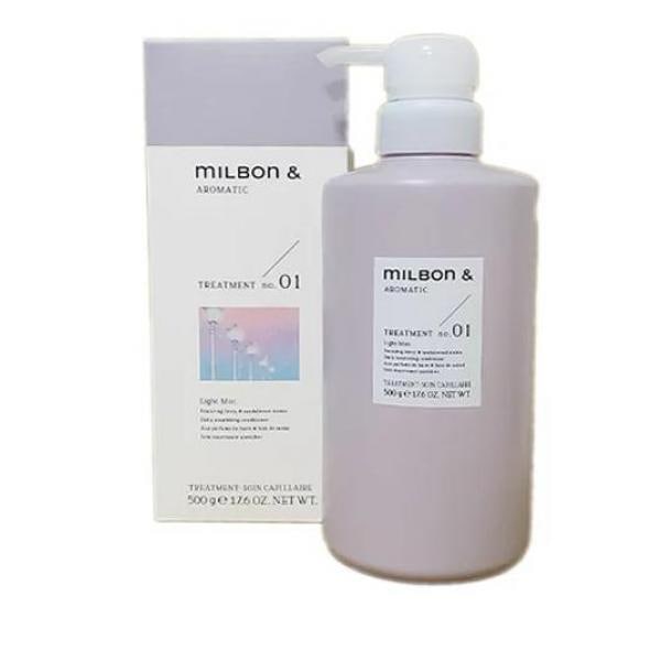 ミルボンアンドトリートメント no.01 サンダルウッド&ベリー ポンプ 500g