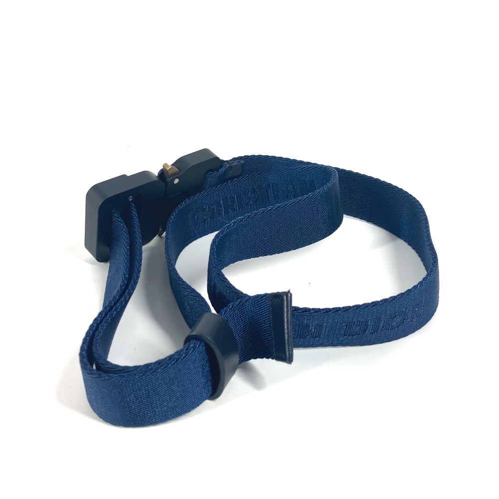 ベルト CDロゴ ローラー ガチャベルト アクセサリー キャンバス ネイビー