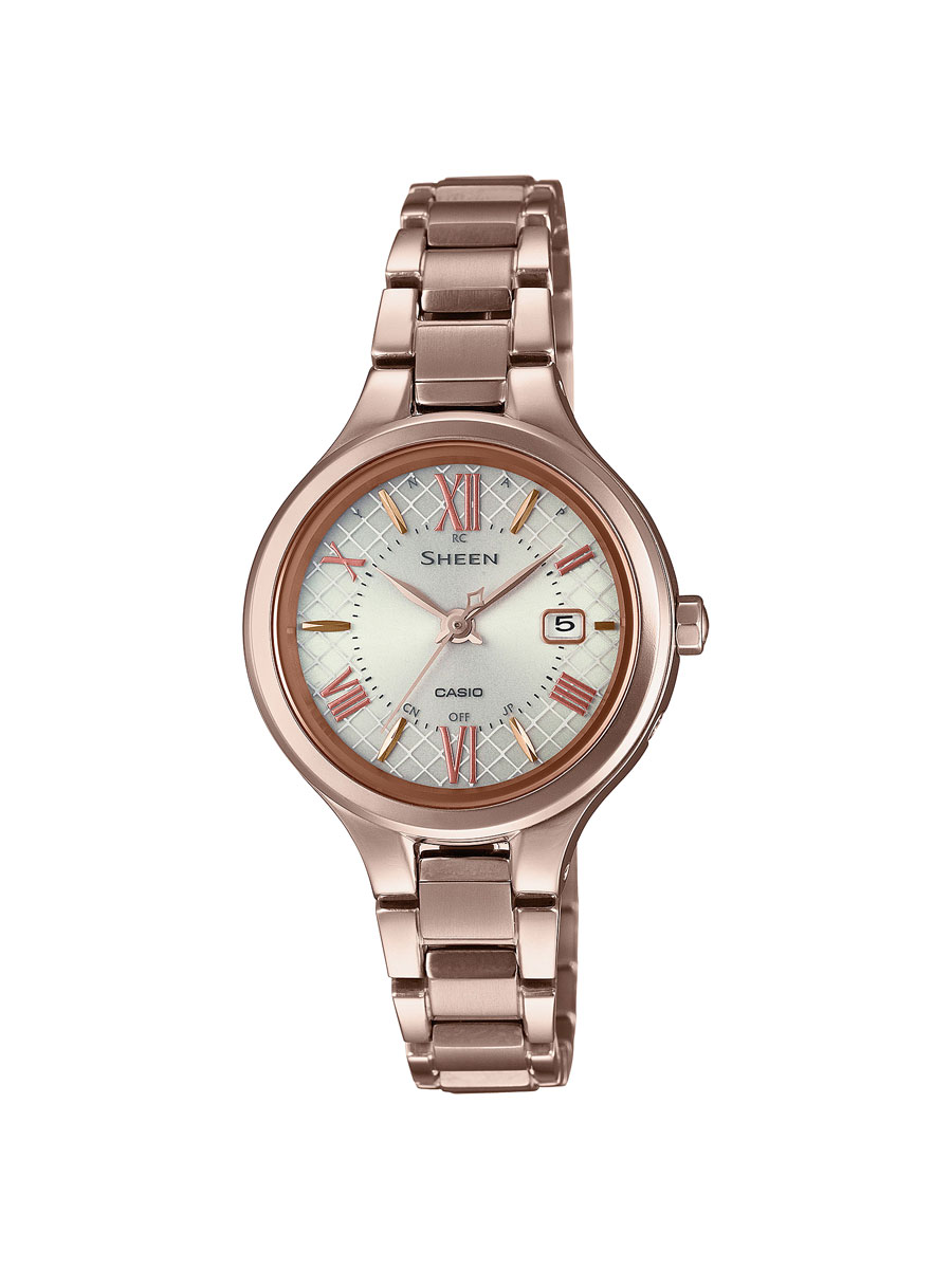 カシオ 【国内正規品】SHEEN　Radio Controlled Model Titanium Series ソーラー電波　レディースタイプ SHW-7000TCG-4AJF