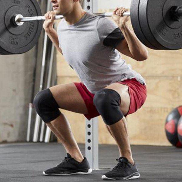 膝スリーブプロテクター_ブラック