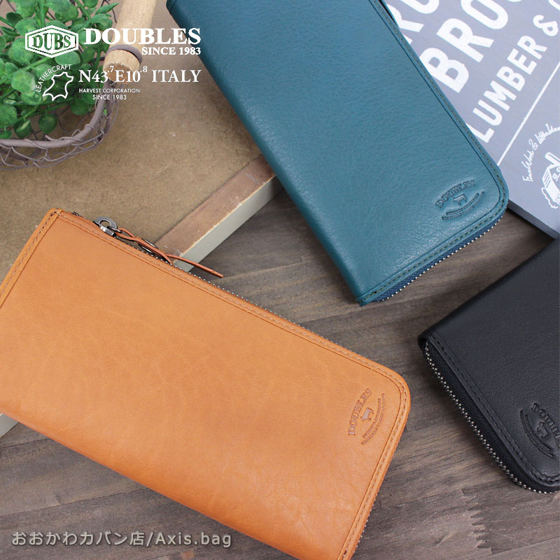 ハーベスト HARVEST ハーヴェスト ダブルス DOUBLES ラウンドファスナー長財布 小物 DMO-7486 正規取扱店