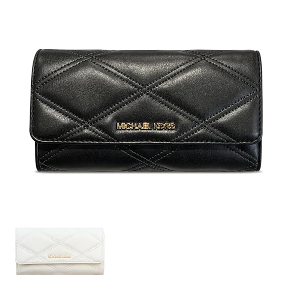 即発 財布 三つ折り財布 アウトレット 関税込み USA直送 レザー レディース 35S2GTVF3U