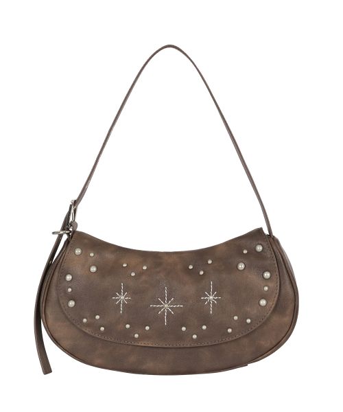 [韓国]★ILLIGO★Eyelet Stud Shoulder Bag★ショルダーバッグ★ 韓国 ILLIGO(イリゴ) バッグ・カバン(レディース) - 海外通販のBUYMA