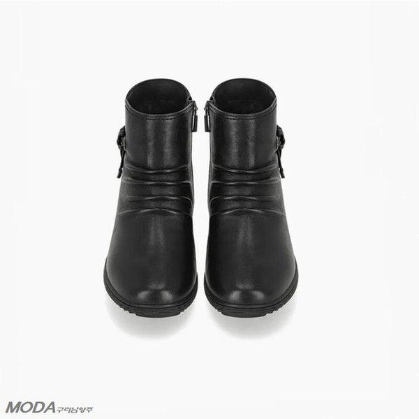 軽量クッション起毛女性アンクルブーツ 1XWA66XE-GN