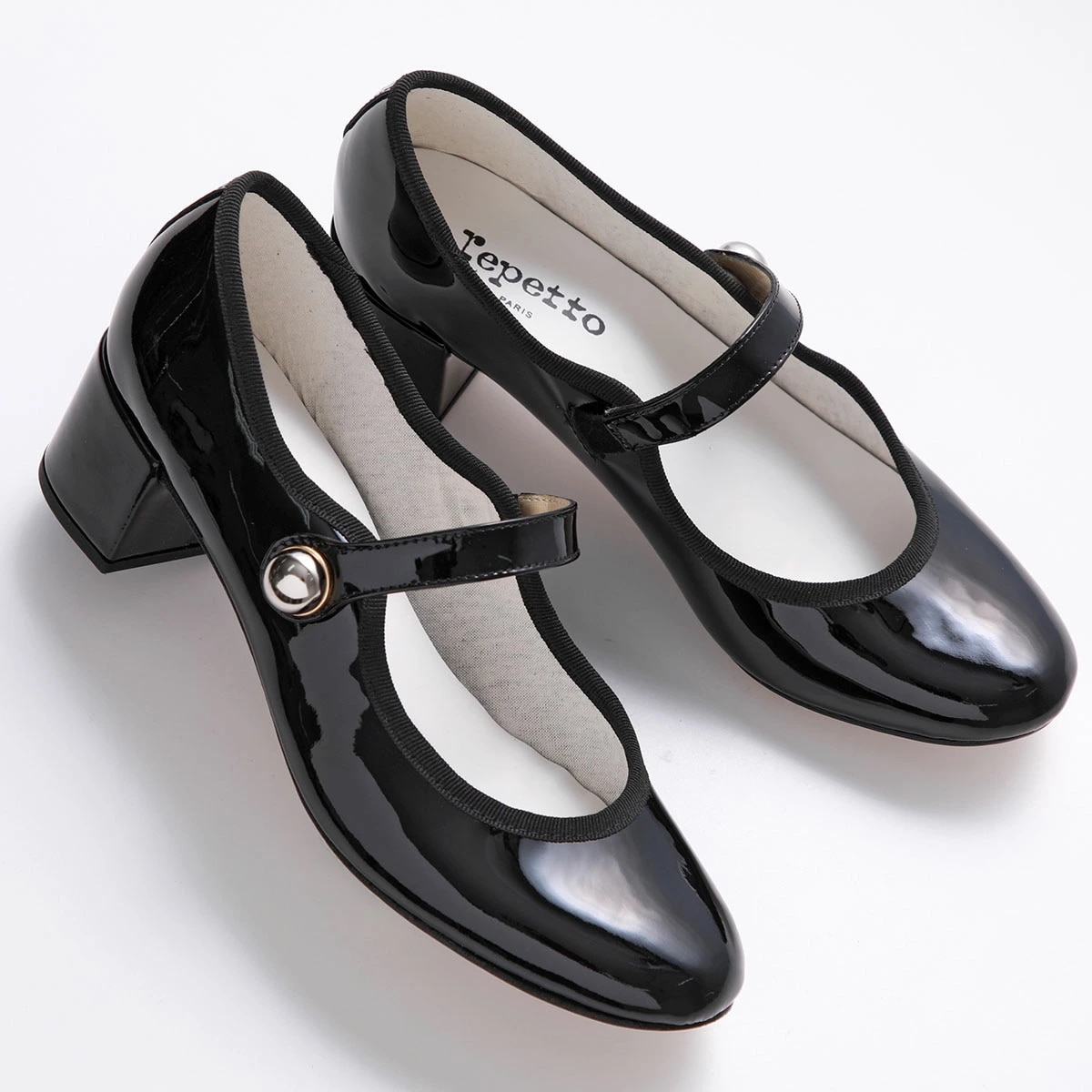 repetto レペット パンプス FABIENNE BAB ファビエンヌ V4123V レディース パテントレザー エナメル メリージェーン シューズ 靴 410/Noir 【NEW SIZE】 28,993円