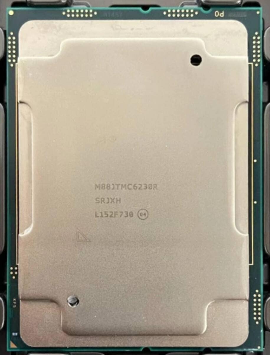 Intel Xeon Gold C6230R SRJXH 26C 2.1GHz /4.0GHz 35.75MB 150W LGA3647 6230R 相当