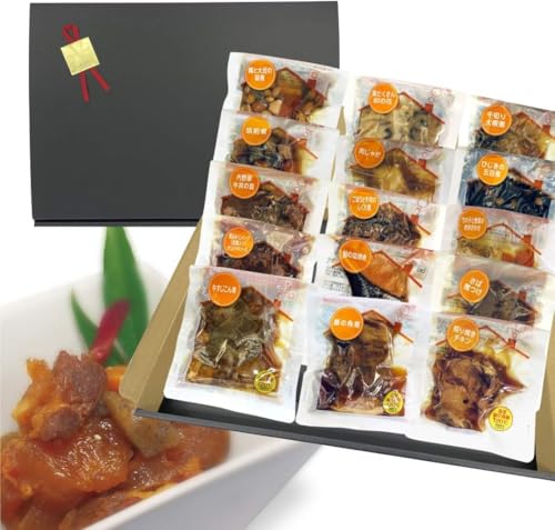 【ギフトセット】uchipac 15種類のおかず セット【お中元・お歳暮・父の日・母の日】国産野菜使用・保存料 着色料 無添加・常温保存 賞味期限 半年～1年【非常食・手土産・贈り物 】