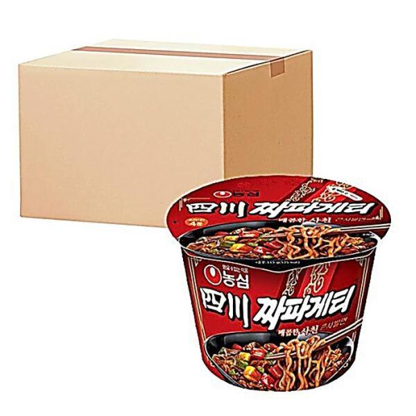 (NEW) 農心 四川チャパゲティ 大鉢 (115g X 16個)