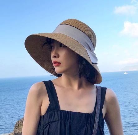レディース 麦わら帽子 サンハット かわいい 大人可愛い シンプル カジュアル かっこいい レトロ こなれ感 ラフ ゴシック ロリータ 学生風 ベーシック アメリカン カントリー アクティブ